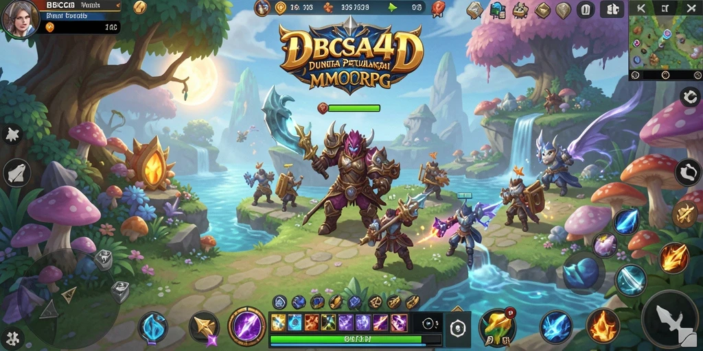 Gameplay mendalam dengan petualangan seru dalam BBCA4D.