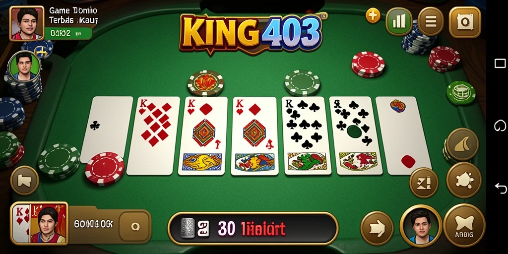 Tampilan gameplay KING403 yang seru dan interaktif.