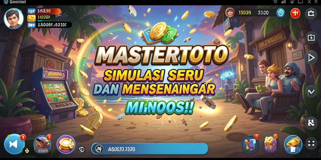 Tampilan gameplay MASTERTOTO yang menakjubkan dan interaktif.