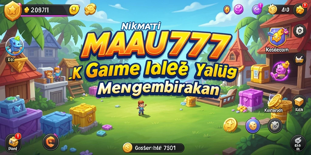 Tampilan gameplay MAU777 yang seru dan interaktif.