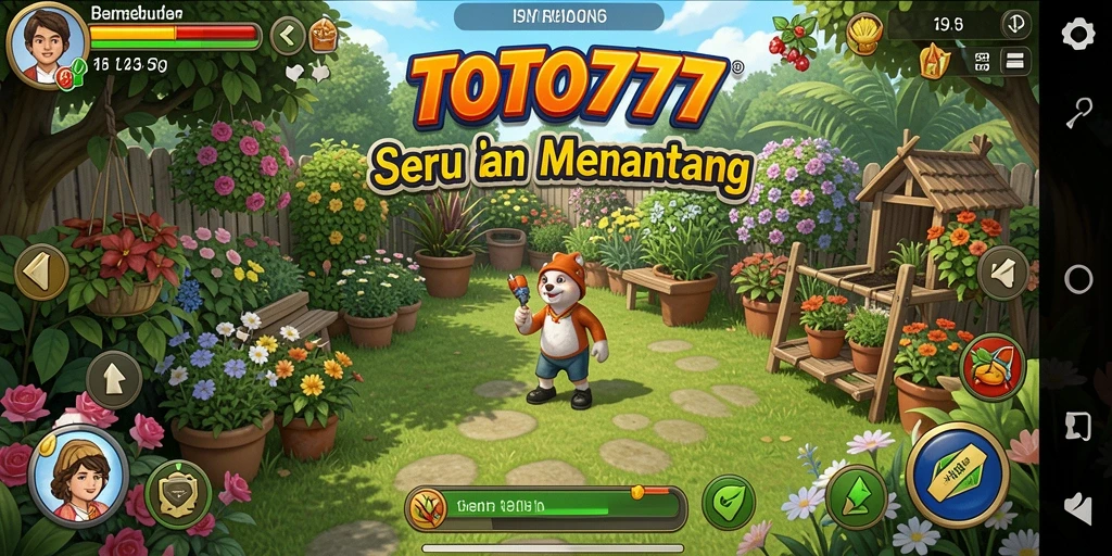 Gameplay seru di TOTO777 dengan berkebun dan merawat hewan.